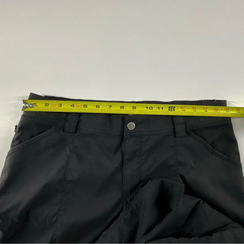 Duluth Trading Co Women Dry on the Fly Slim Leg Pants Black Outdoor Chic 14 X 33 - Picture 15 of 16